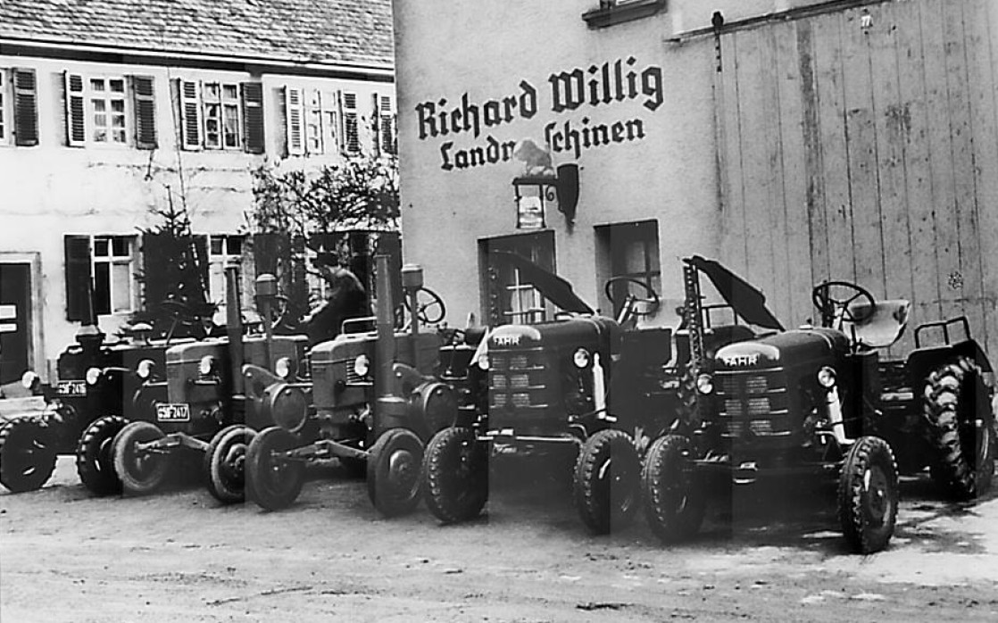 Das Willig-Geschäftshaus in der Schillerstraße Öhringen in früheren Jahren